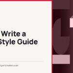 Diligent Creators blog cover: How to Write a Brand Style Guide