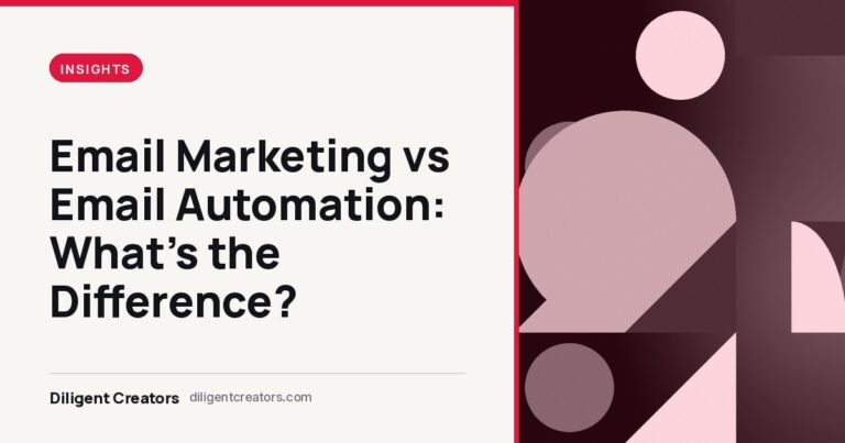 Email Marketing vs Email Automation: What's the Difference? cover from Diligent Creators
